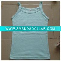 Wholesale wholesale! girls' vest,cheap vest