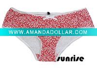 Wholesale cotton spandex lovely woven shorts