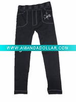 Wholesale 2011 popular seamless jacquard weaving ladies jeans pants