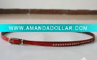 hot sell!!! New Lady enchase weave belt