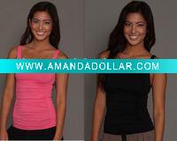 Ribbed Tank Top/ seamless tops with ribbed