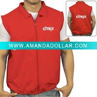 Wholesale non woven promotion waistcoats