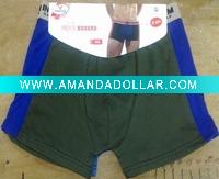 Wholesale stock cotton underwear men