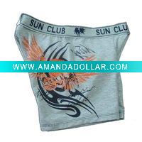 Wholesale boxer shorts (men's underwear, man panty, male underclothes)