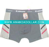 Wholesale men's grey print boxer