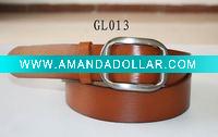 Top fashion genuine leather belt with embossing