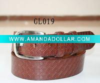 Top fashion genuine leather belt with embossing