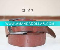 Top fashion genuine leather belt with embossing