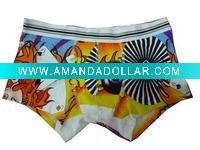 Wholesale Fashion Print Design Mens' Boxers