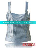 Wholesale lady lingerie stock camisoles girls bustier top undergarments
