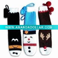 Wholesale snowman handmade slipper socks, home socks