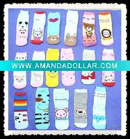 Fashion Many Colours Women Cartoon Socks