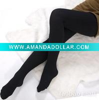 Autumn&winter black stockings tights wholesale render pants live-action black sexy opaque meat 120D polychromatic