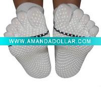 100% cotton Yoga and Pilates socks
