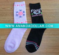 Wholesale jacquard women sock