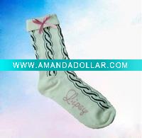bowknot women socks