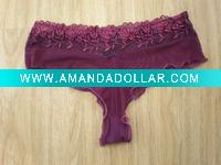 Wholesale lady lace string