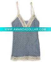 Wholesale lady sweater crochet gallus vest
