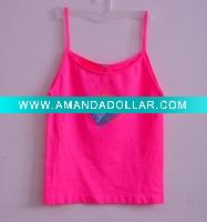 Wholesale tank top(nylon and spandex)