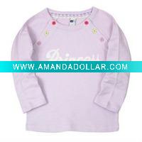 Wholesale Girls Cotton T-shirt