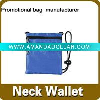 sports wallet/neck purse/promotional wallet