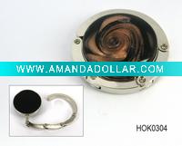 Murano glass handbag hook