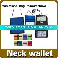neck wallet/neck purse/fashion purse/promotional wallet