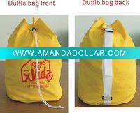Cotton Canvas Duffle Bag