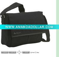black travel bag