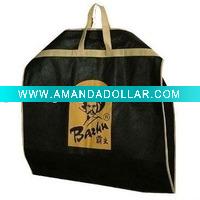 high quality green Non-Woven Suit Cover with handle