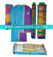 colorful non-woven/PE folding suit covers