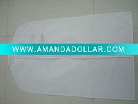 Wholesale White high quality PE ladies' suit garment cover
