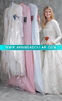 Wholesale white wedding dress bag