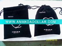 Wholesale promotional velvet pouch
