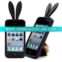 Wholesale 2011 Hot lucky rabbit silicone case
