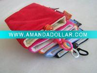 Wholesale Sort plush mobile phone bag