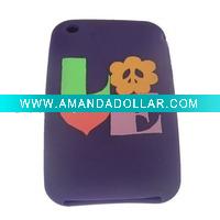Wholesale silicone fashion iphone4G case/cell phone case
