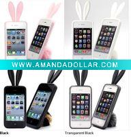 Wholesale Latest Fashion Rabbit Silicone Iphone4g Case