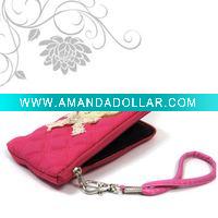 2011 new style velvet mobiel phone pouch
