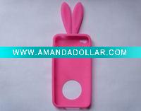 silicone rabit mobile phone cover