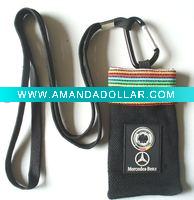 cell phone pouch with lanyard