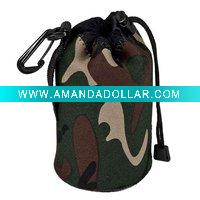 Neoprene lens pouch