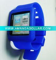 2011 new HOT Selling silicone case for i pod 6Gen