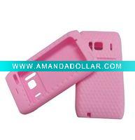 Wholesale Pink Silicone mobile phone case sheet