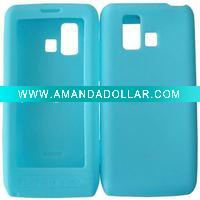 Wholesale Pink 100% Silicone phone cell mobile case