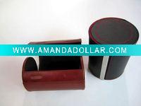 Wholesale 2011 hot sell for men's leather tie case