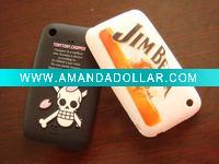 Wholesale Fashion silicone phone cover/silicone skin for promotion