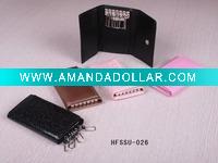 Wholesale 2011 best selling for leather car key case from Chinese factory