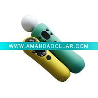 Wholesale For PS3 move controller silicon case/sleeve