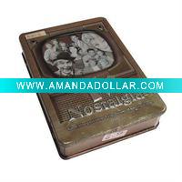 Wholesale metal tin box for DVD holder